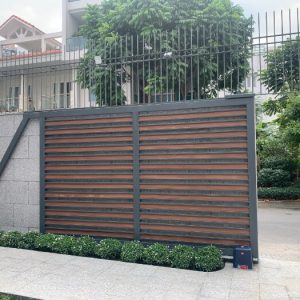 Lắp đặt cửa cổng lùa tự động theo các bước ở trên