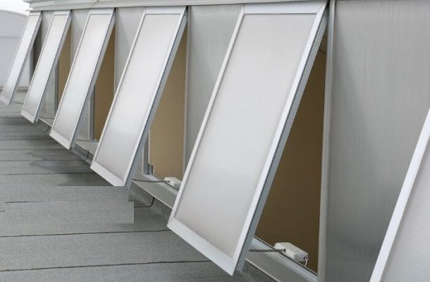 Cửa sổ điện an toàn cho không gian