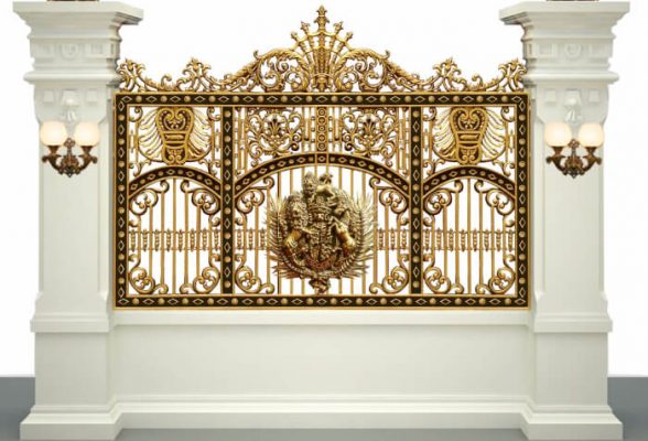 Mẫu hàng rào tô thêm tính thẩm mỹ cho công trình