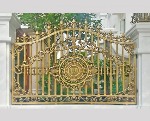 Mẫu hàng rào thanh thoát cho công trình thêm trang nhã