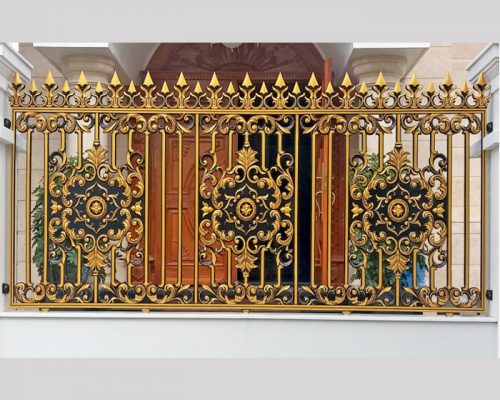 Hàng rào nhôm đúc làm từ chất liệu nhôm cao cấp