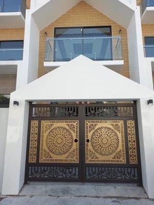 Mẫu cổng sắt CNC đẹp 2021 1