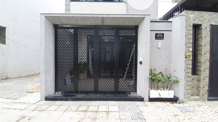 Tính thẩm mỹ cao Sản phẩm cổng tự động cho các công trình biệt thự