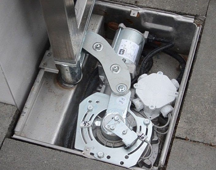 Motor động cơ âm sàn cổng âm sàn italia 5