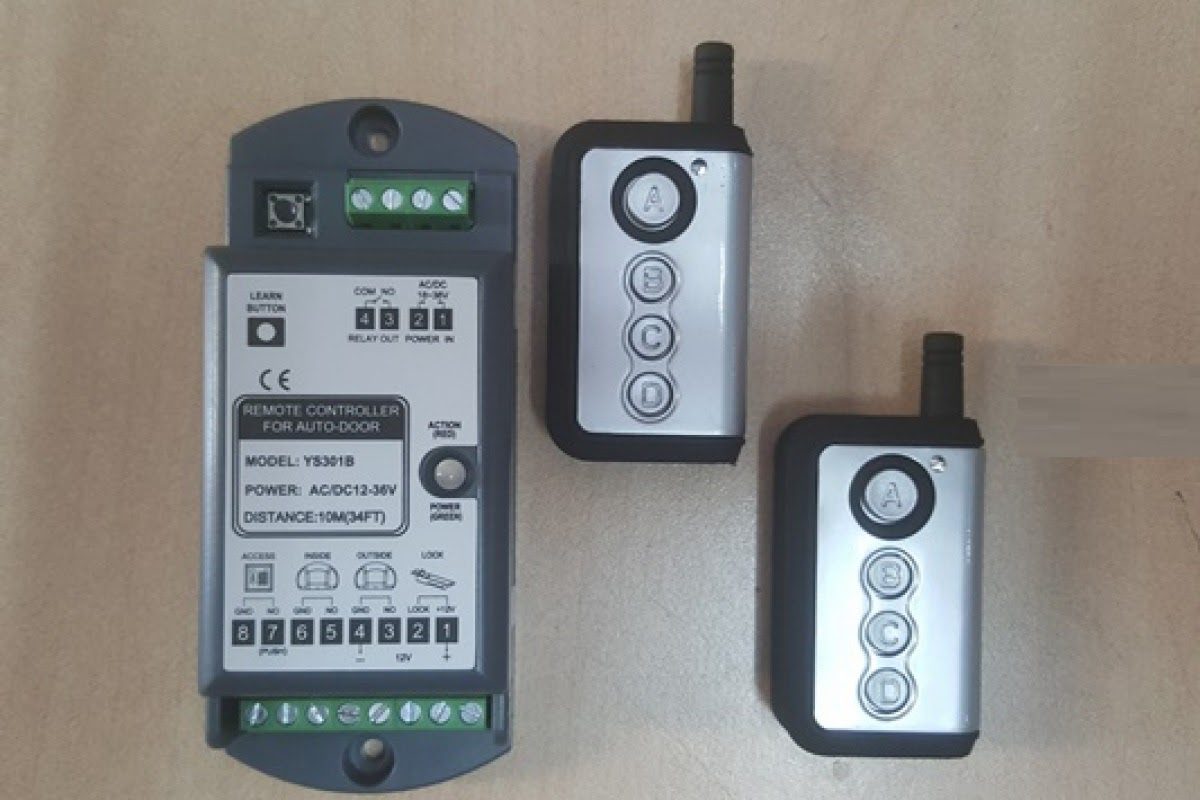 Điều khiển từ xa remote của cổng âm sàn Cổng âm sàn Italia 7