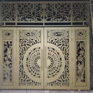 Cổng CNC 4 cánh đẹp 9