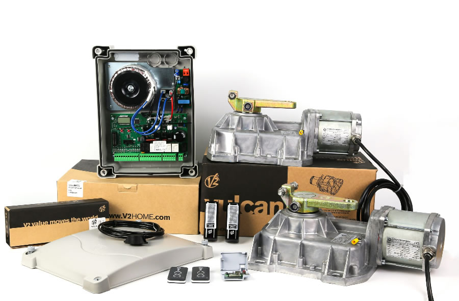 Cấu tạo cổng âm sàn 2 cánh Vulcan V2 800kg