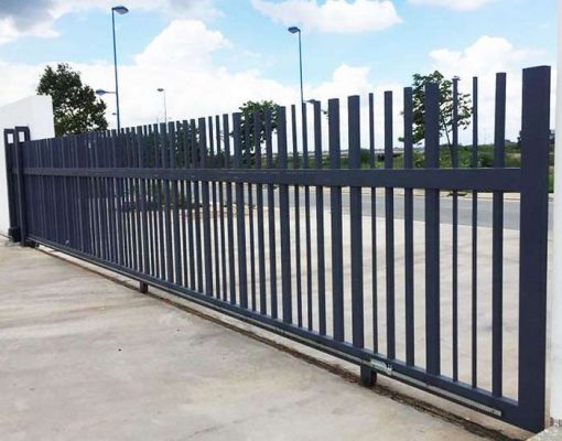 Mẫu cổng motor cổng trượt YH xí nghiệp