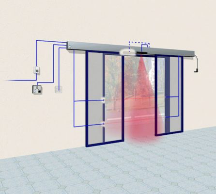 Motor cửa tự động vận hành êm ái