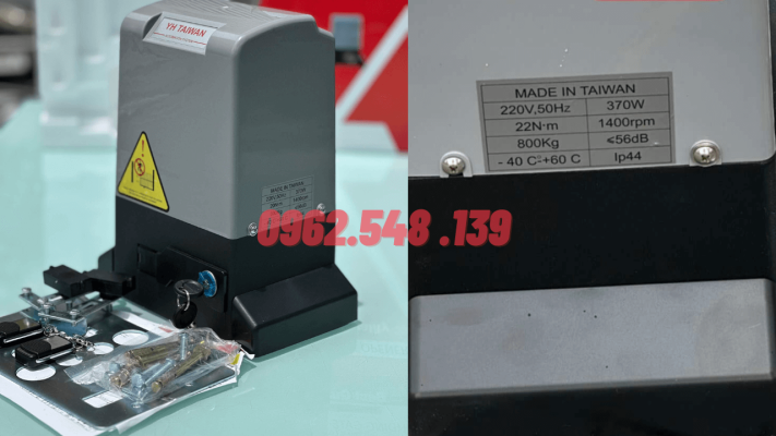 Thông số kỹ thuật motor cổng YH 800kg Thông số kỹ thuật motor cổng YH 800kg